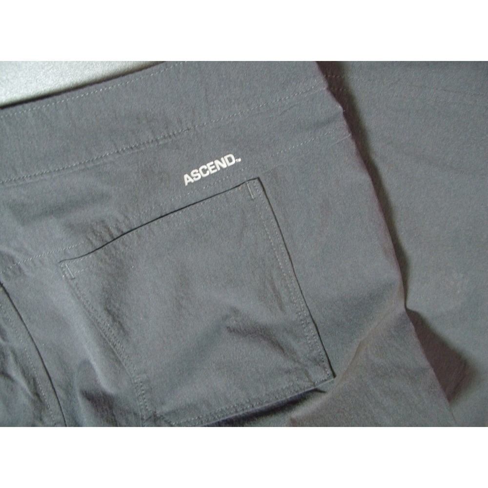Ascend Hiking Pants Straight‎ Leg Roll Up Trail Outdoor Pockets Stretch Womens 8 - Picture 5 of 9